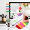 JANYUN 1440 Pcs Sticky Notes Flags Index Tabs Bright Neon