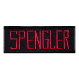 Ghostbuster Comic Spengler Character Figure - Sew-On / Iron-On Patch / Iron-On / Iron-On Patch Size: 12 x 4.5 cm