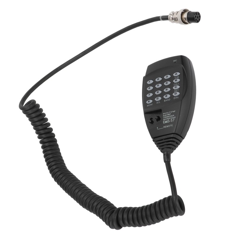 EMS‑57 Shoulder Speaker Microphone Handheld 2 Way Radio Microphone with