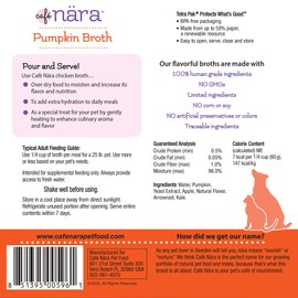 Café Nara Broth Meal Topper for Dogs and Cats- 1.1 lbs.