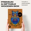 UNIDRAGON Wooden Puzzles for Adults Unique Jigsaw Puzzles - Medium
