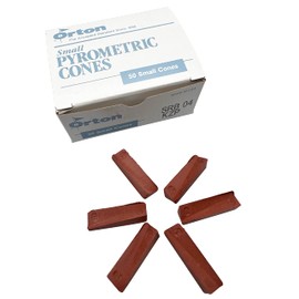 Pyrometric Cones For Monitoring Ceramic Kiln Firings-Cone 04 (1 Pkg/50) by