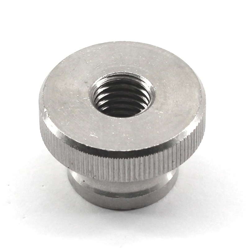 (30 Pieces) M3 Knurled Thumb Nut 304 Stainless Steel Round