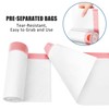 120 Count 4 Gallon Trash Bags Drawstring, JUKFITA Tear-Free Small
