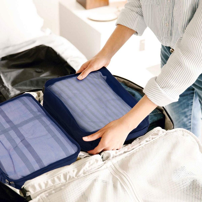 Packing Cubes for Suitcase 10 Sizes Suitcase Organizer Bags 10