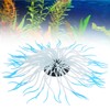 Simulation Artificial Silicone Sea Anemone Coral Ornament for Aquarium Fish