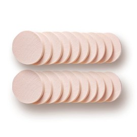 OWLFAVO 20pcs Makeup Powder Round Sponges Latex Free Disposable Beauty Blender Foam Cosmetic Applicator Facial Puffs for Flawless Foundation, Sensitive and All Skin Types