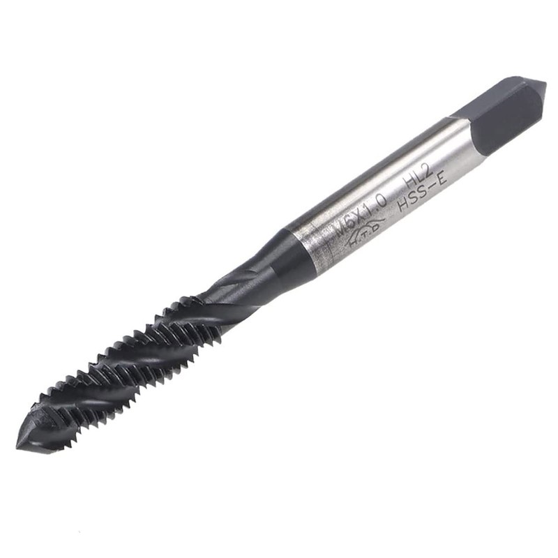 TA-VIGOR M6 x 1mm Spiral Flute Thread Tap, Metric Machine
