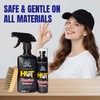 Premium Hat Cleaner & Deodorizer Set -Gentle Cleaning Solution for