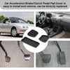 46545-SH3-000 17816-SK7-000 Accelerator/Brake/Clutch Pedal Pads Set Compatible with 90-00 Honda