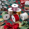 Arborus Blue Velvet Christmas Ribbon 2.5 Inch Christmas Tree Ribbon