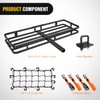 Nilight 53" X 19" X 4" Hitch Cargo Carrier Fits