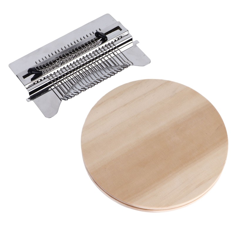 21 Hooks Darning Loom with Needles Household Loom Kit Small