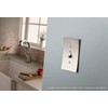 Franklin Brass 64930 Concave Single Duplex Outlet Wall Plate /