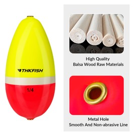 THKFISH Angeln Bobbers Tackle Kit, mit Swimbait Jig Köpfe, Kunststoff-Perlen, Gewicht Swivel, Süßwasser Angeln Geschenk für Männer, für Crappie Catfish Forelle Bass Fishing (7g-1/4OZ)