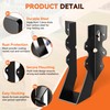 25 Pcs Black 2x6 Joist Hanger,LU26 18 Gauge Double Shear