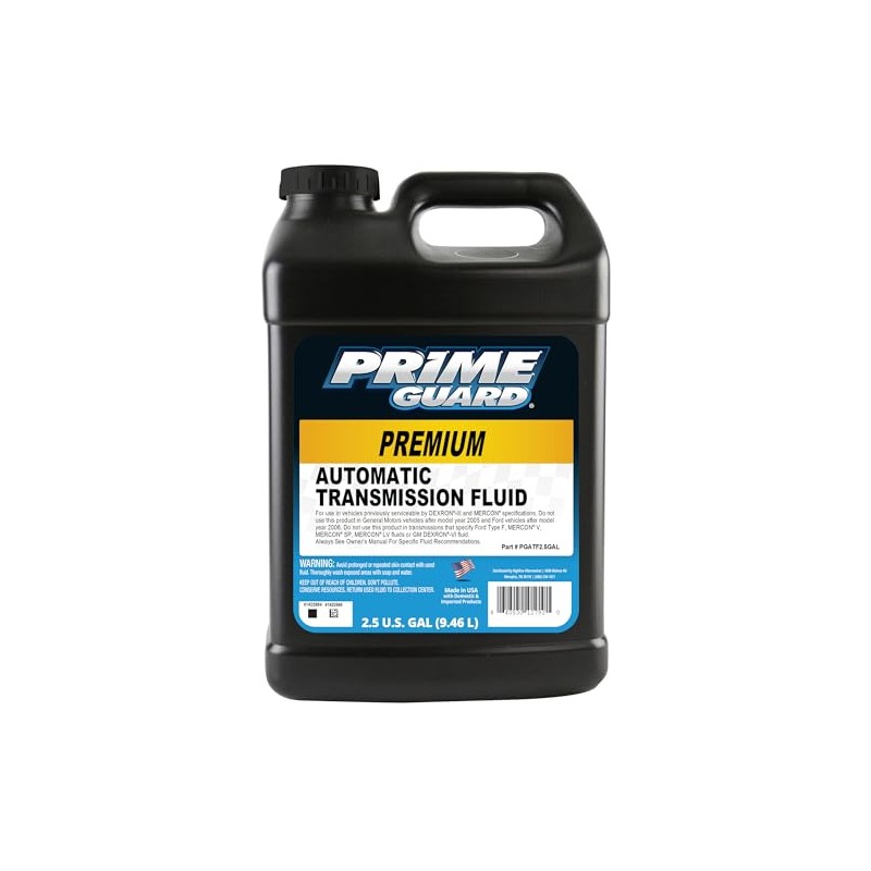 Prime Guard Premium Dexron/Mercon Automatic Transmission Fluid - 2.5 Gallon