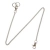 Kirakira Punpunmaru Wallet Chain, Silver, 27.2 inches (69 cm), Wallet