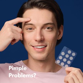 Mighty Patch Original Spot Patches by Hero Cosmetics, Day & Night Time Acne Treatment, Clear Spot Remover Hydrocolloid Patches, Anti Acne Dots, Spot Treatment Pimple Stickers - 36 Pimple Patches.