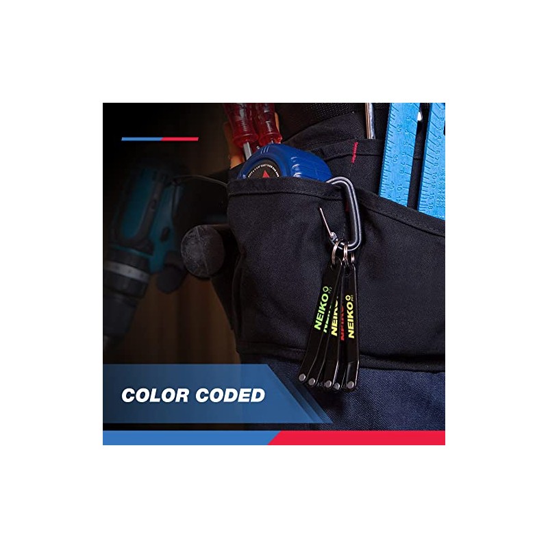 NEIKO 01323A Ultra Low Profile Offset Screwdriver Set | 5-Piece
