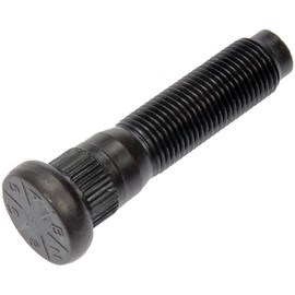 Dorman 610-558 9/16-18 Serrated Wheel Stud - 0.650 In. Knurl, 2.5 In. Length Compatible with Select Dodge / Ram Models, 10 Pack