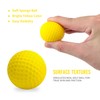 WeeGoo 50 Pack Yellow Foam Golf Balls Soft Golf Practice