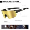 BOWILL Polarized Sunglasses for Men Women, Sporty Youth Glasses with