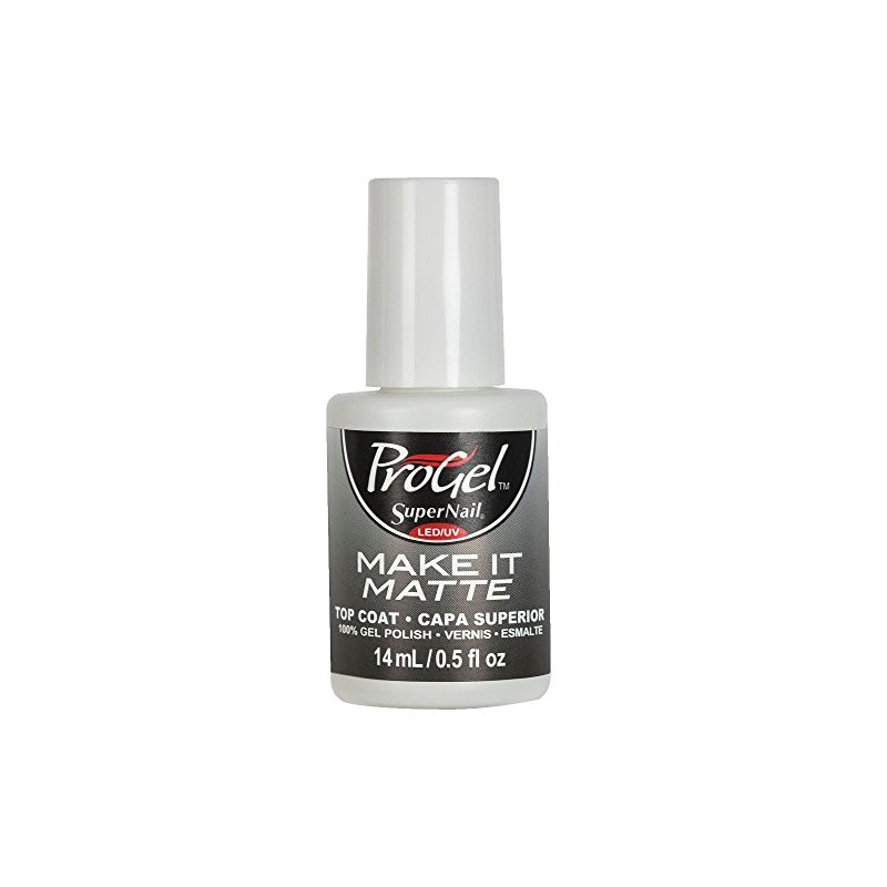 Supernail Progel Make it Matte Top Coat, 0.5 Fluid Ounce