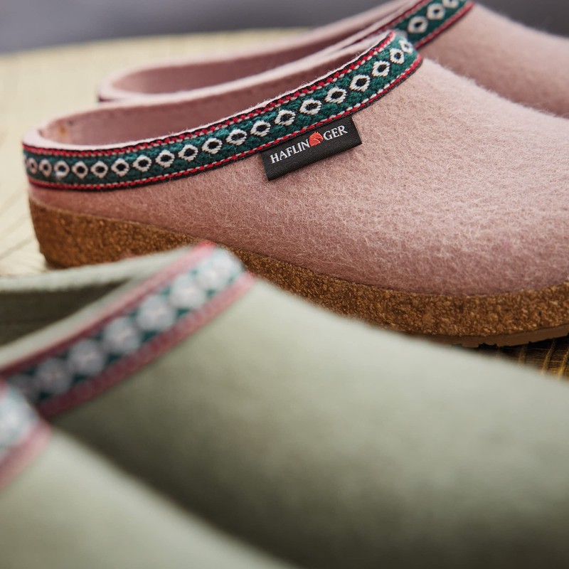 HAFLINGER GZ Clog - Navy, 36