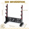 Barydat 4 Tier Katana Sword Stand with Cutout Design