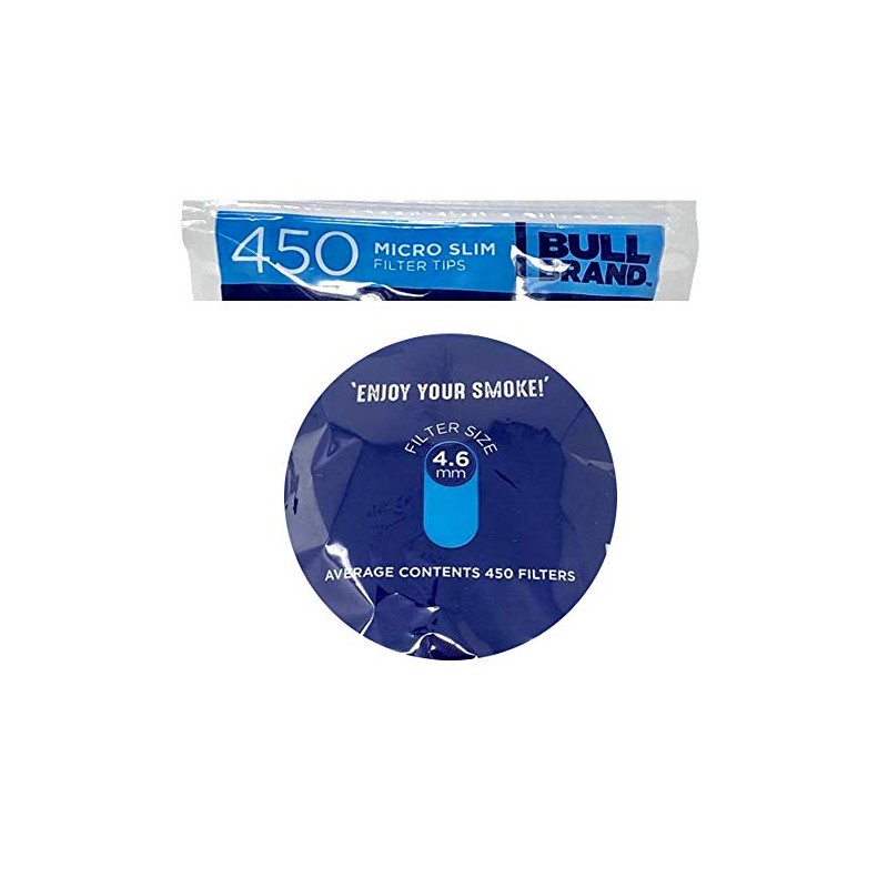 Micro Slim Filter Tips Packs of 450 4.6mm Filter Tips