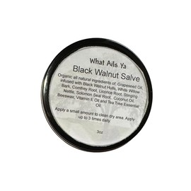 Black Walnut Salve 3 Ounce " What Ails Ya Salves"