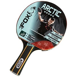 Fox TT Arctic 5 Star Bat Table Tennis Bat - Red, one size