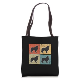 Shetland Sheepdog Vintage Tote Bag