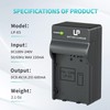 LP LP-E5 Battery Charger, Quick Charger with LED Display, Compatible