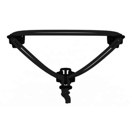 Carryyygum Handlebar Tension Strap 105 cm Luggage Strap, Elastic Rubber Strap, Mini Luggage Rack for Bicycle handlebar [Velcro fastening], black, 105cm