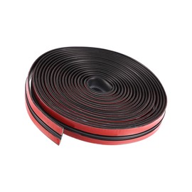 Hihaha 5m 16ft 19mm Car T Shape Rubber Weather Waterproof Car Seal Strip Durable Material