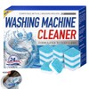 24 Pack Efervescentes Limpiador Tabletas Lavadora, JASUVII Detergente desincrustante para