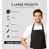 Lenenz Adjustable Bib Apron - Pack of 12 Unisex Aprons