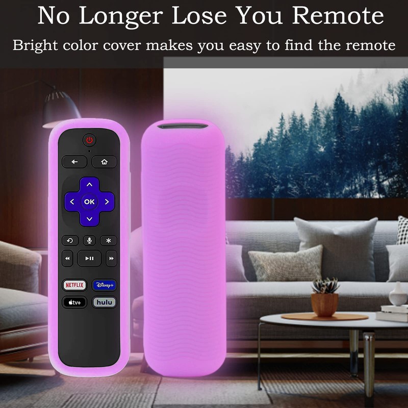 Silicone Protective Controller Sleeve for Roku | TCL Hisense Roku