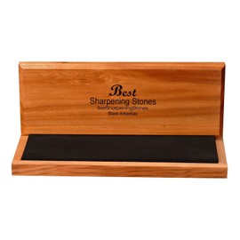 Arkansas Knife Sharpening Stone - Black Surgical 6 x 2 inch