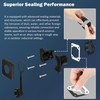 Phlosiyz LiveScope™ Bulkhead Connector Kit | Fish Finder Sonar System