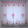 TupTam Children's Room Tab Top Curtains with Tiebacks, Owls 2