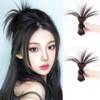 2PCS Messy Bun Hair Piece Claw Clip in Hair Bun