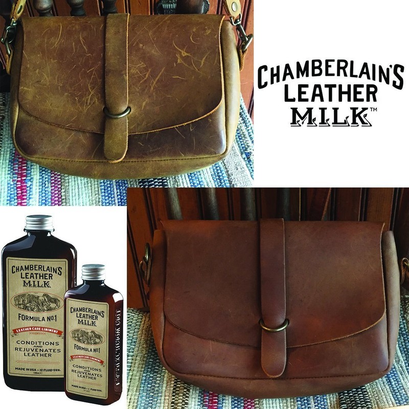 Chamberlains Leather Milk Cleaner Kit - Conditioner No. 1 and