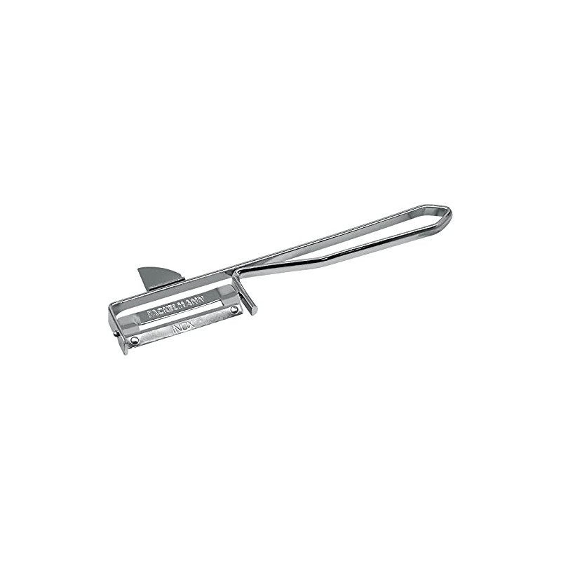 Fackelmann Stainless Steel Universal Peeler, Silver, 15 x 7.9 x