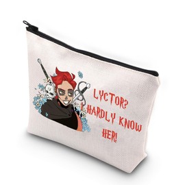 Gideon Makeup Bag Gideon Fans Gifts Houses of Gideon Gifts Gideon and Harrow Gifts TLT Inspired Zipper Bag (I Hardly Know UK)