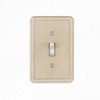 Questech Light Switch Cover, Single Toggle Wall Plate for Electrical