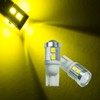 PA T10 2835 10 Rows SMD LED Golden Yellow 2pcs