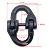 Fivepine 2pc 1/2 inch Tow Hitch Hammer Lock Safety Chain